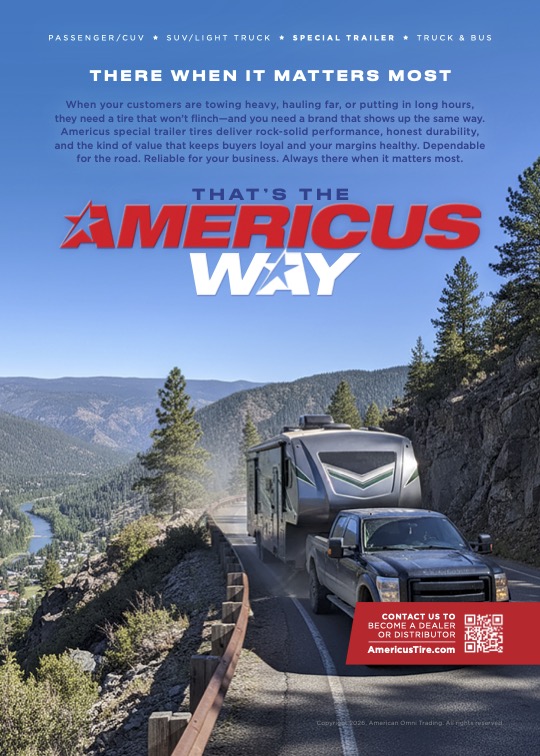 Americus Special Trailer trade ad