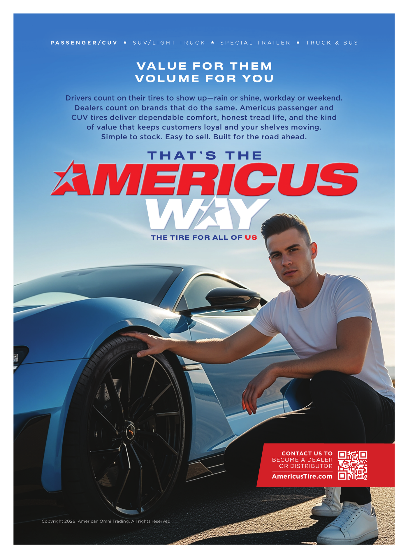 Americus Passenger/CUV trade ad