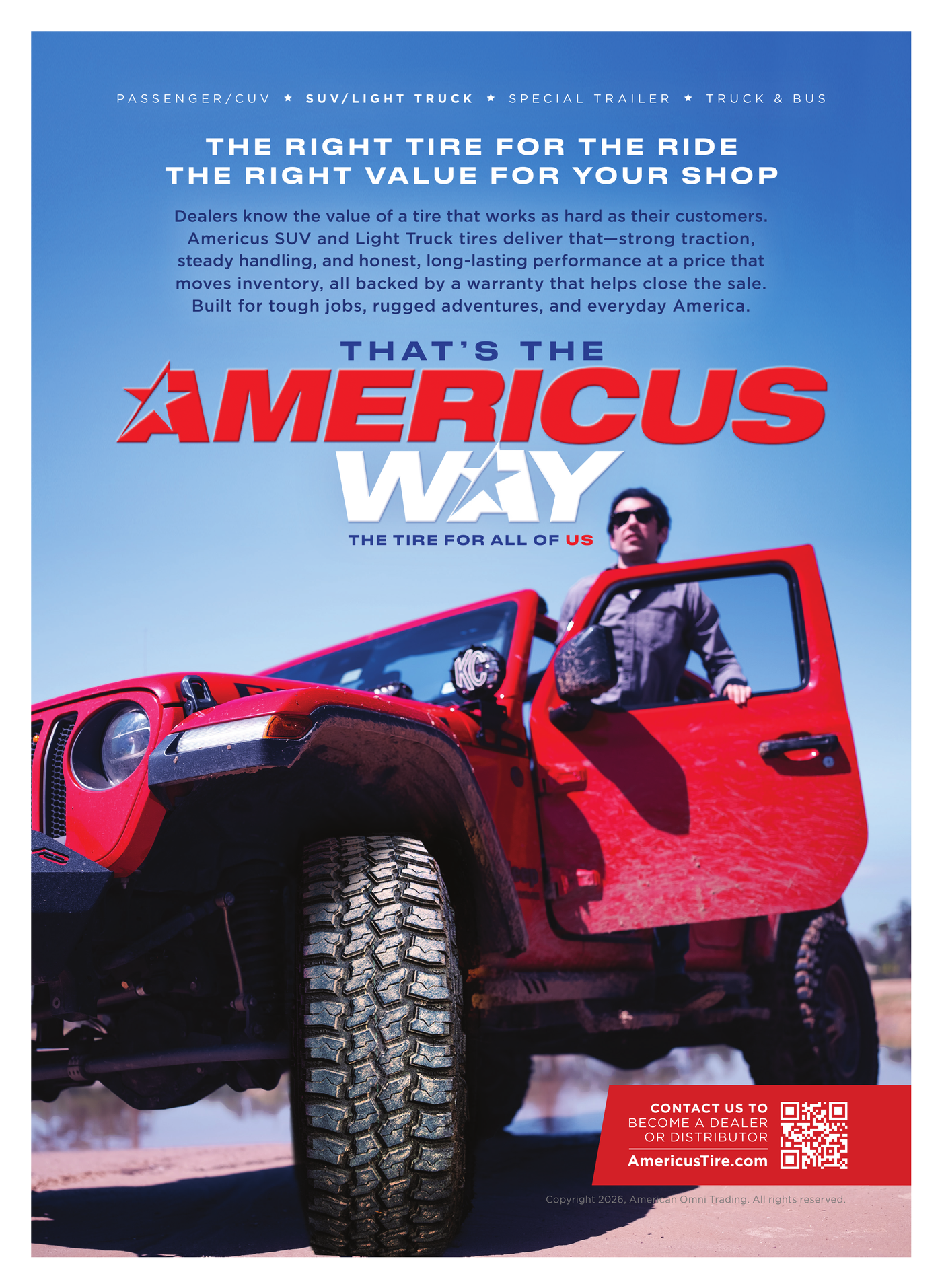 Americus SUV/Light Truck trade ad