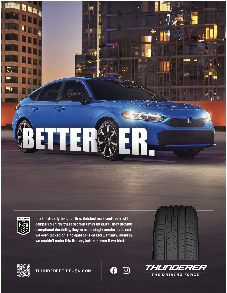 Betterer — Thunderer trade ad