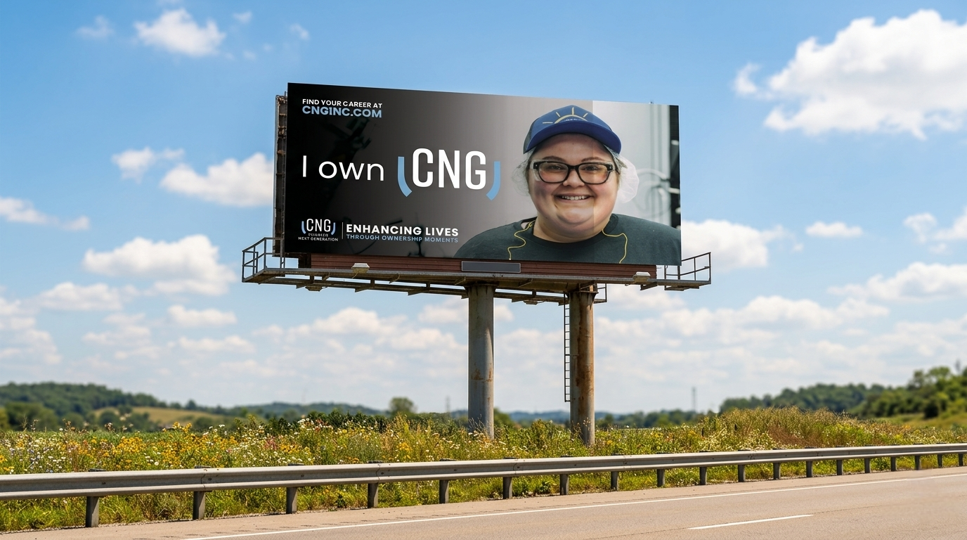 CNG billboard — I own [CNG]