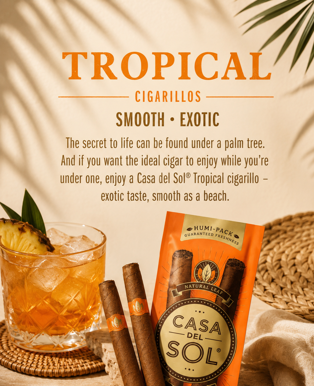 Casa del Sol Tropical Cigarillos