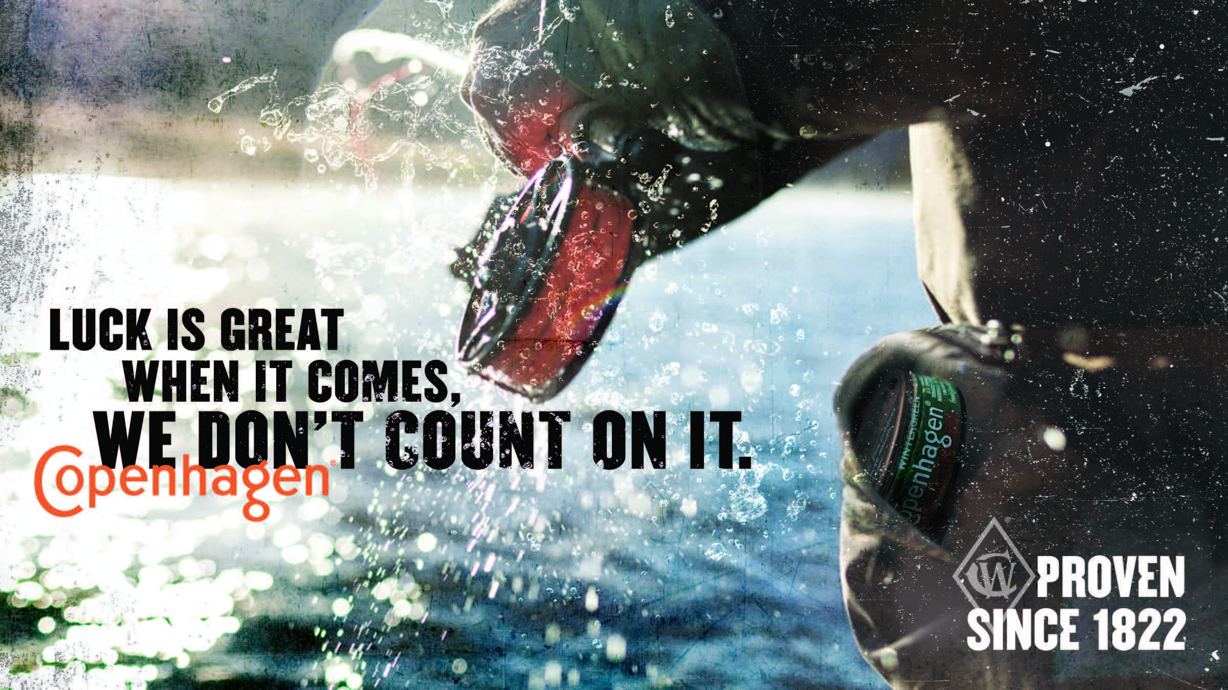 Luck is Great When It Comes. We Don't Count on It.