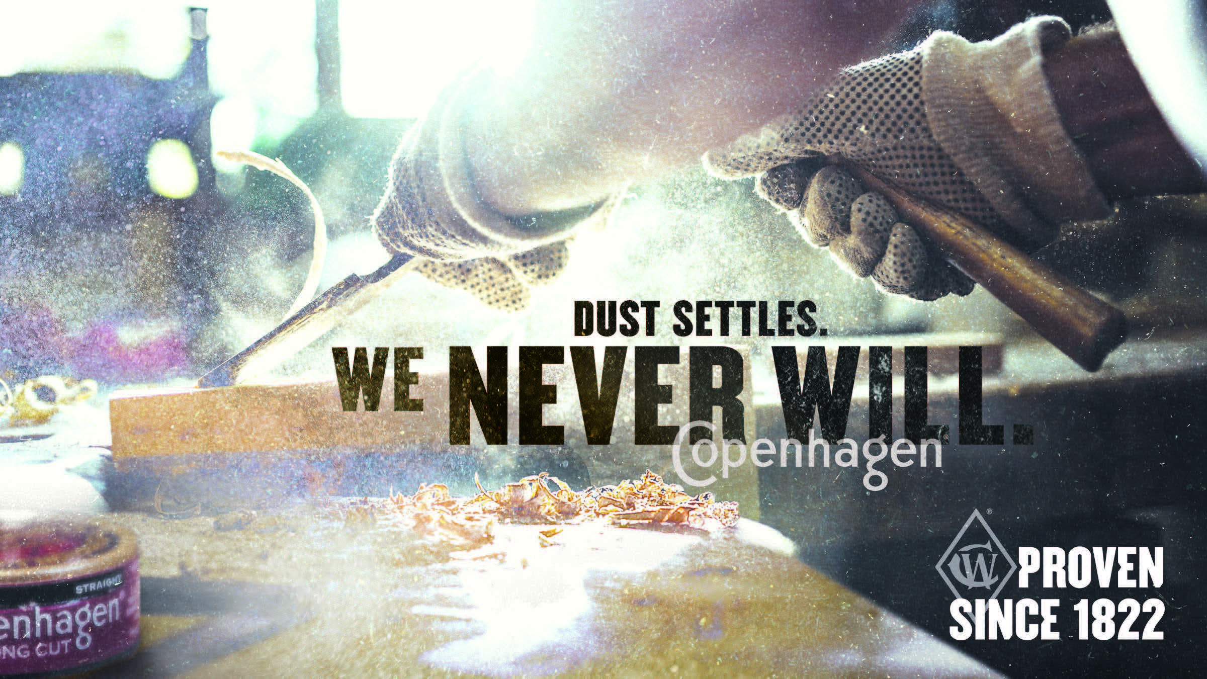 Dust Settles. We Never Will.