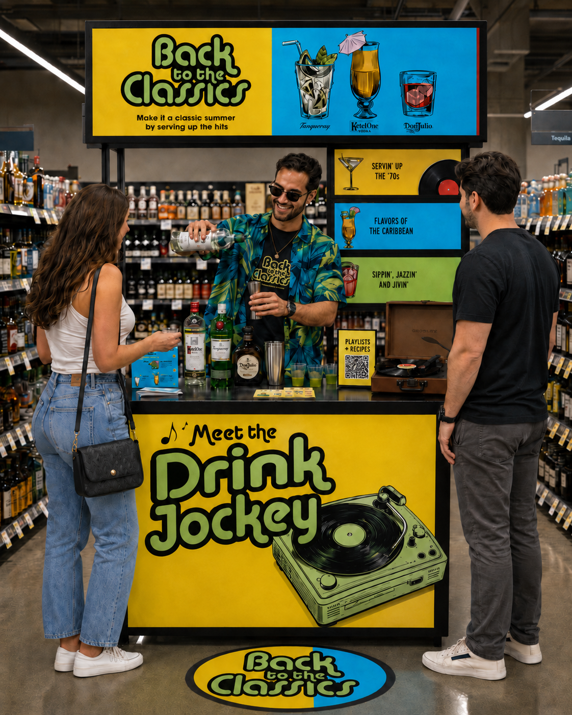 Drink Jockey in-store tasting kiosk