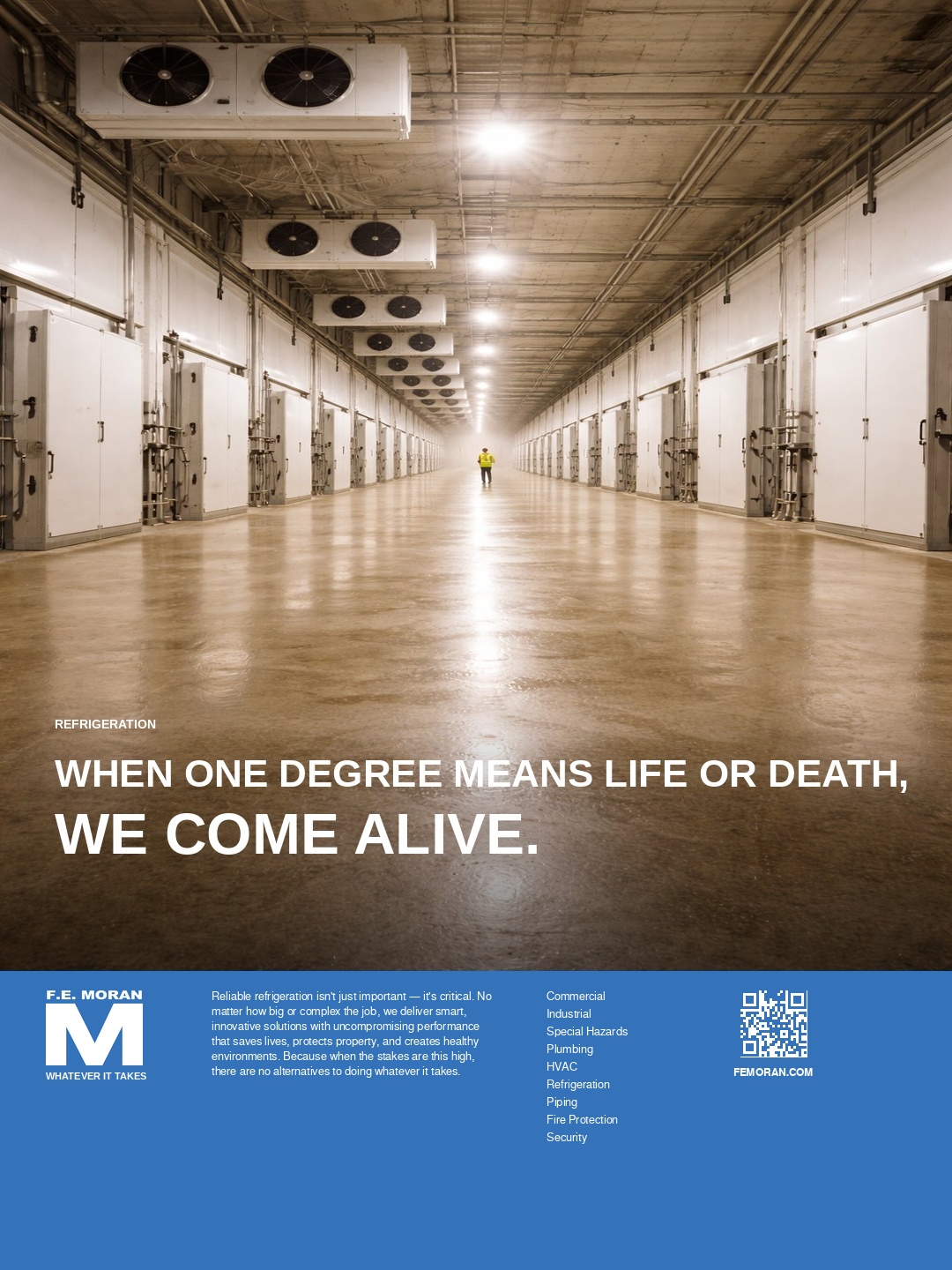 Refrigeration — When One Degree Means Life or Death