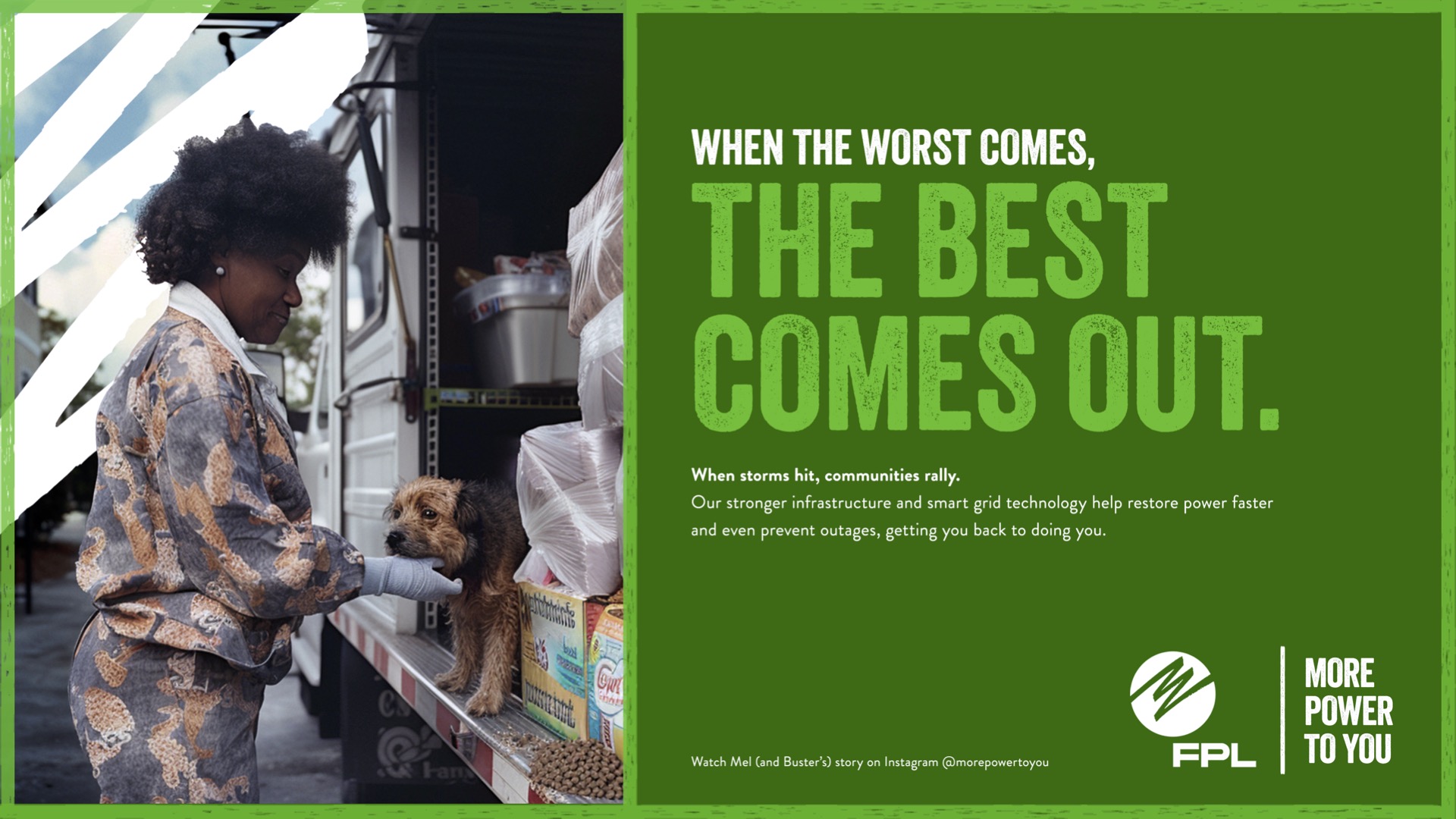 When the worst comes, the best comes out.