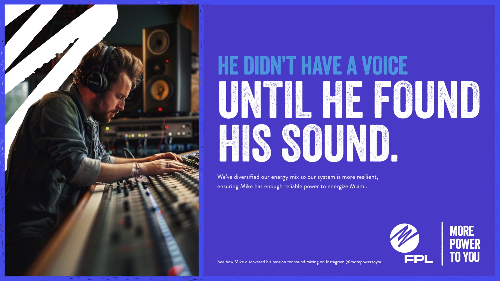 He didn't have a voice until he found his sound.