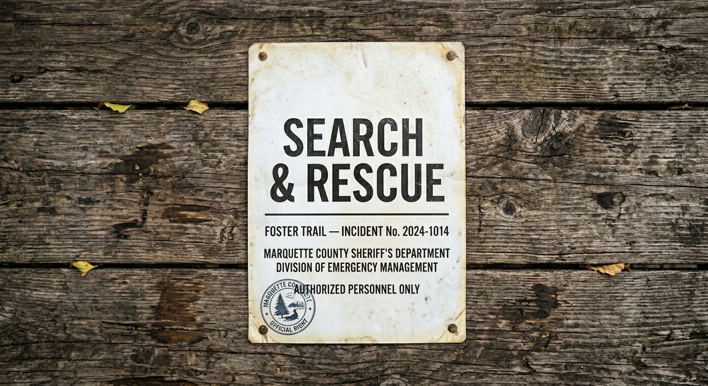 Search and rescue placard