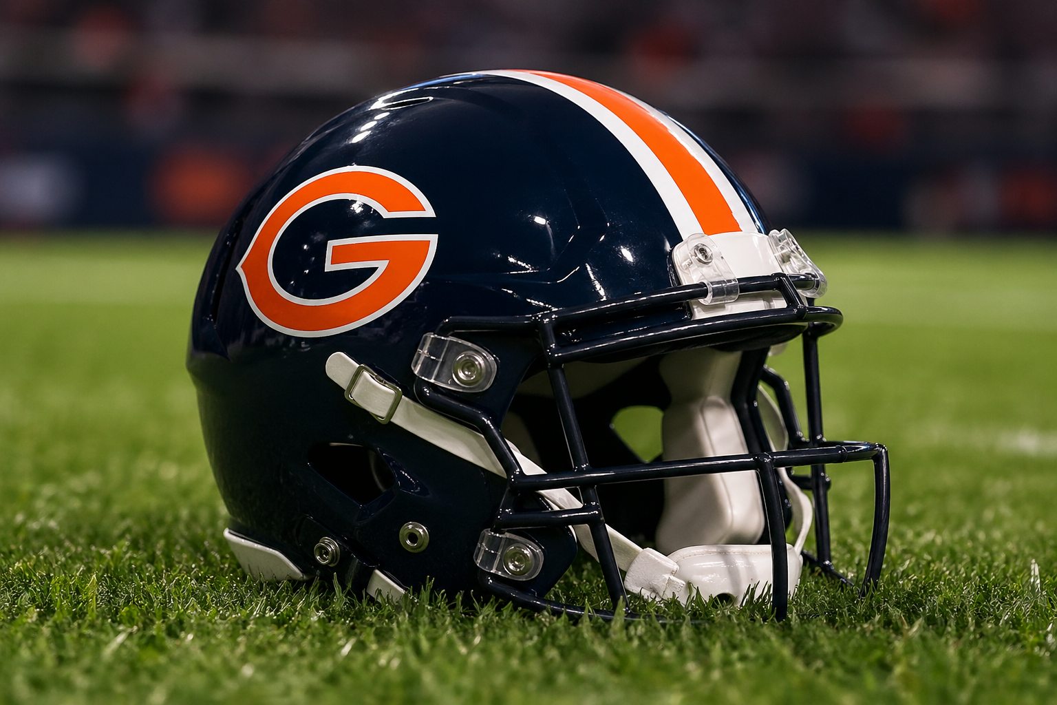 The Gary Bears helmet
