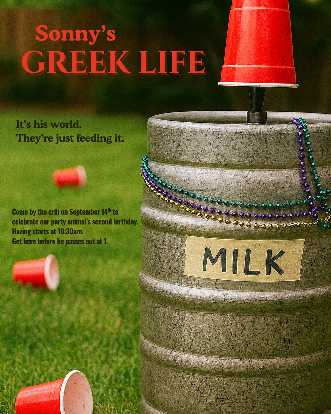 Greek Life invitation