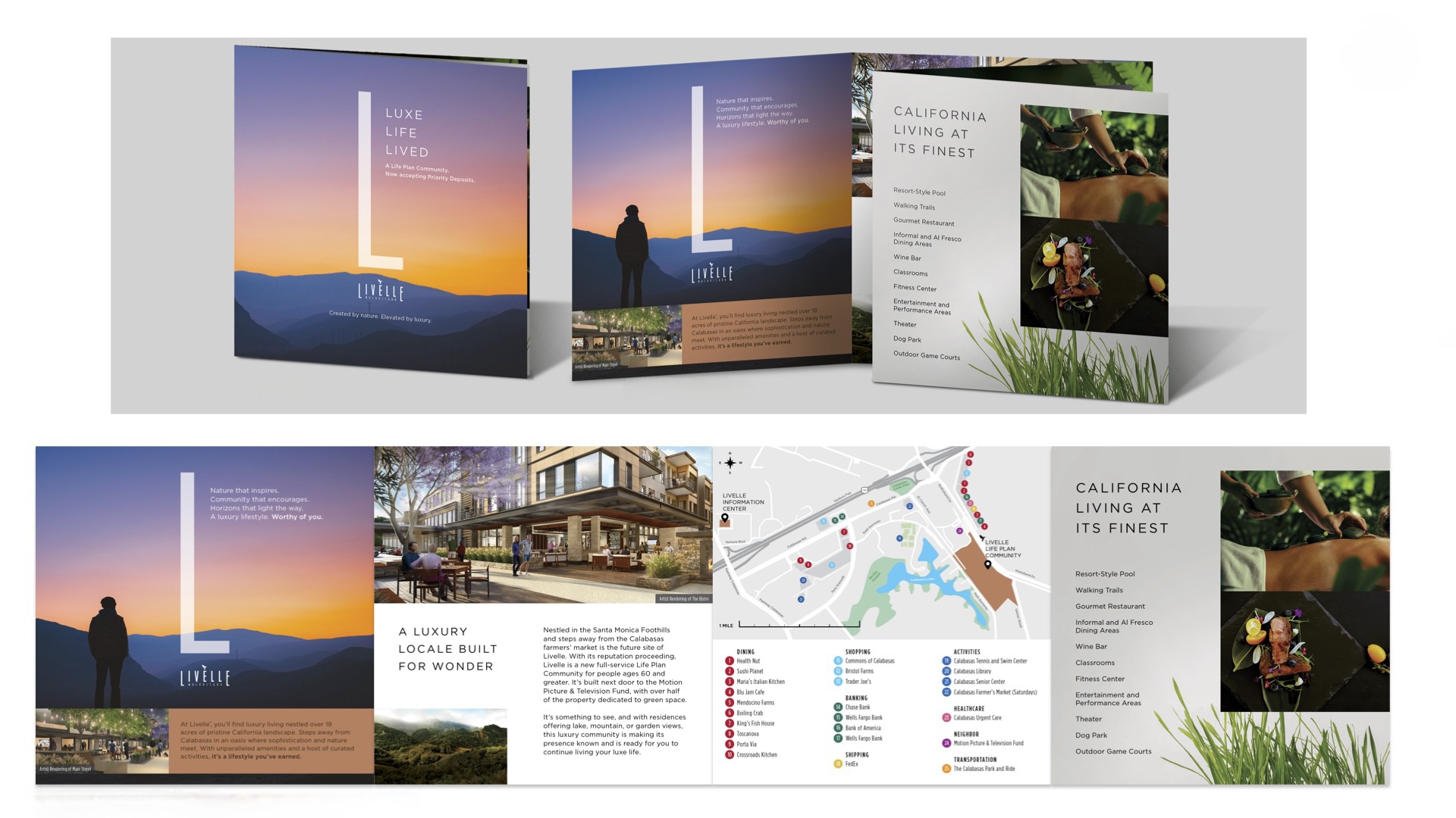 Livelle direct mail — outside