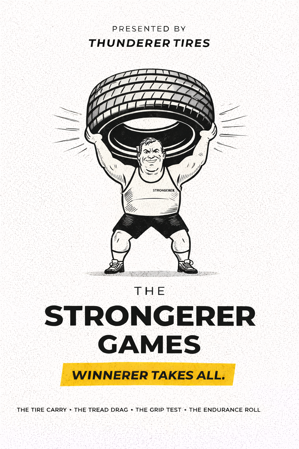 The Strongerer Games poster