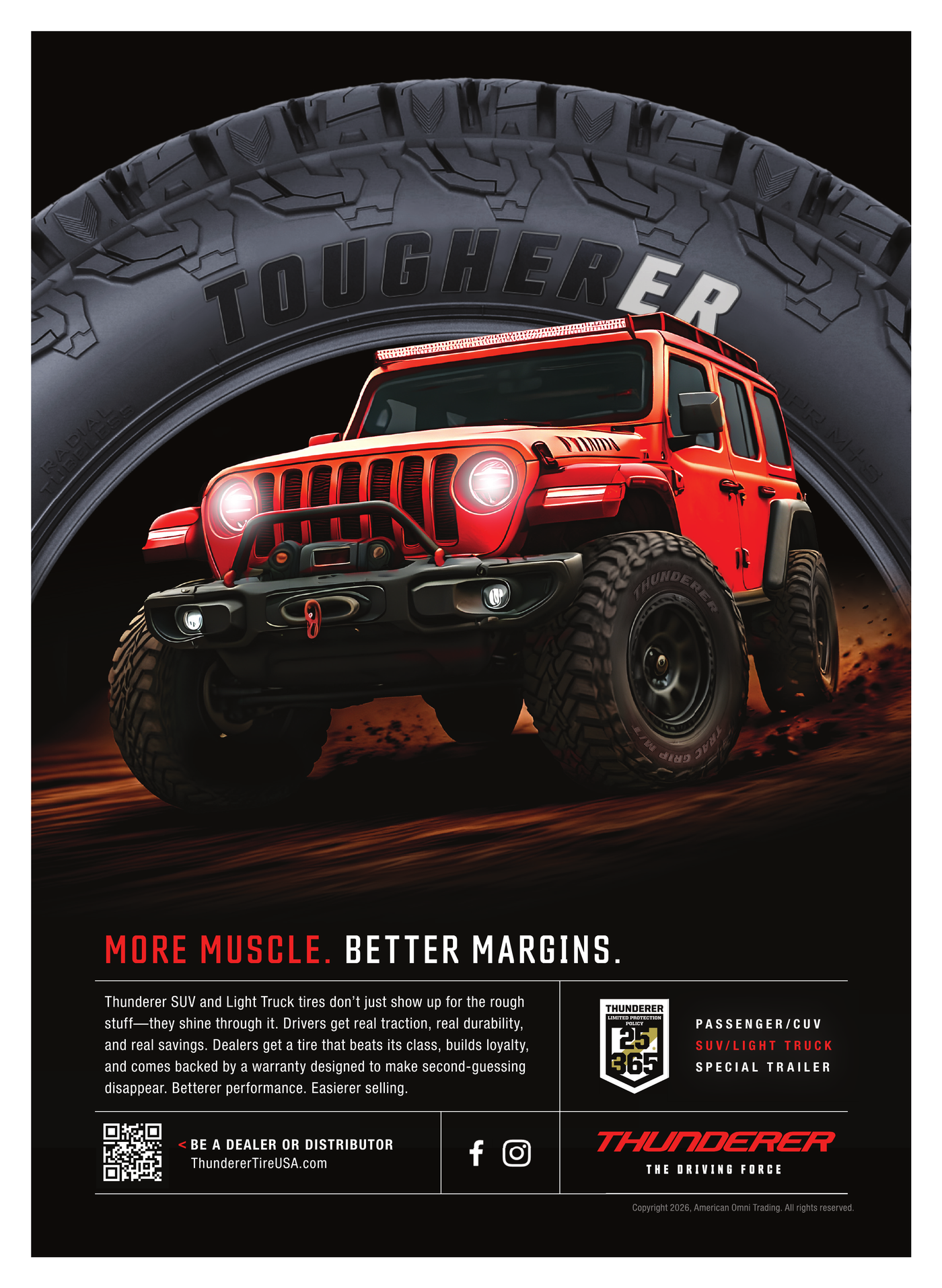 Thunderer SUV/Light Truck trade ad