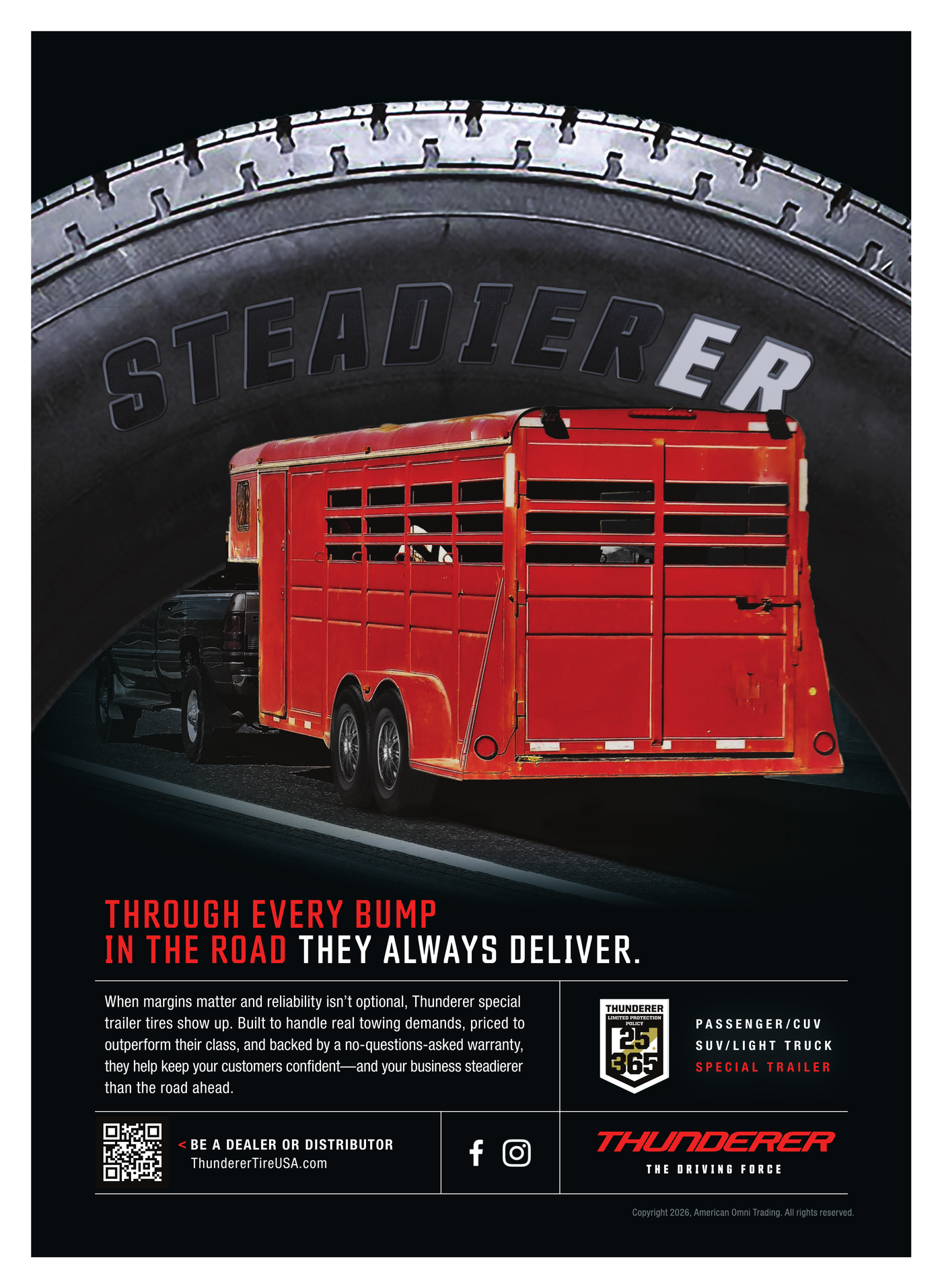 Thunderer Special Trailer trade ad