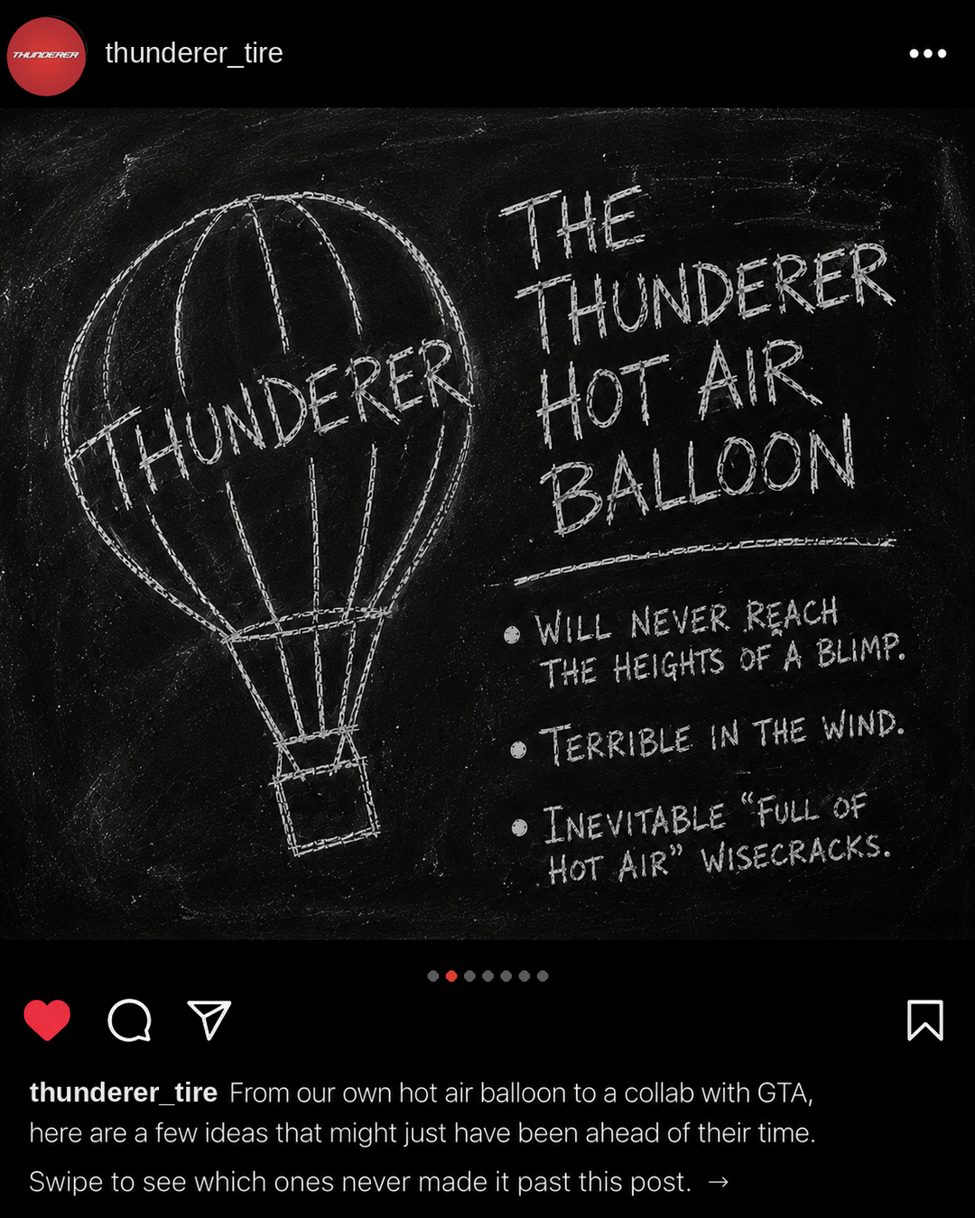 The Thunderer Hot Air Balloon