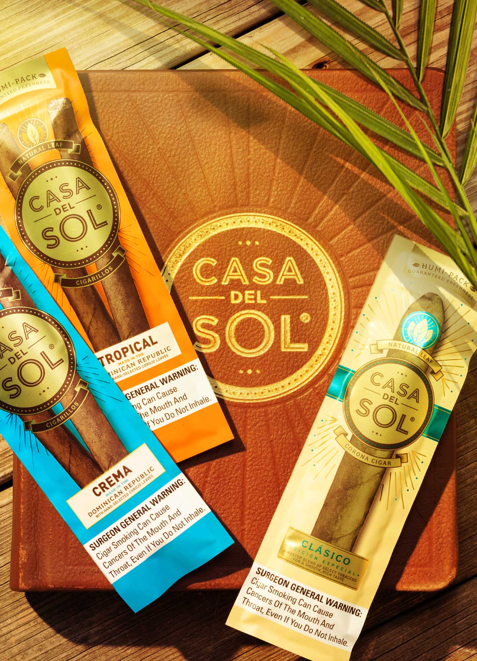 Casa del Sol Humi-Pack packaging